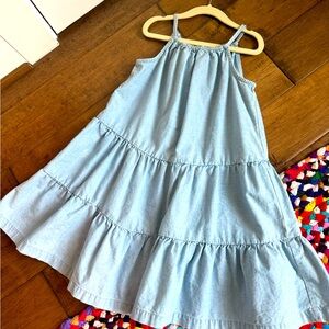 Hannah Andersson - Jean swing dress - size 120